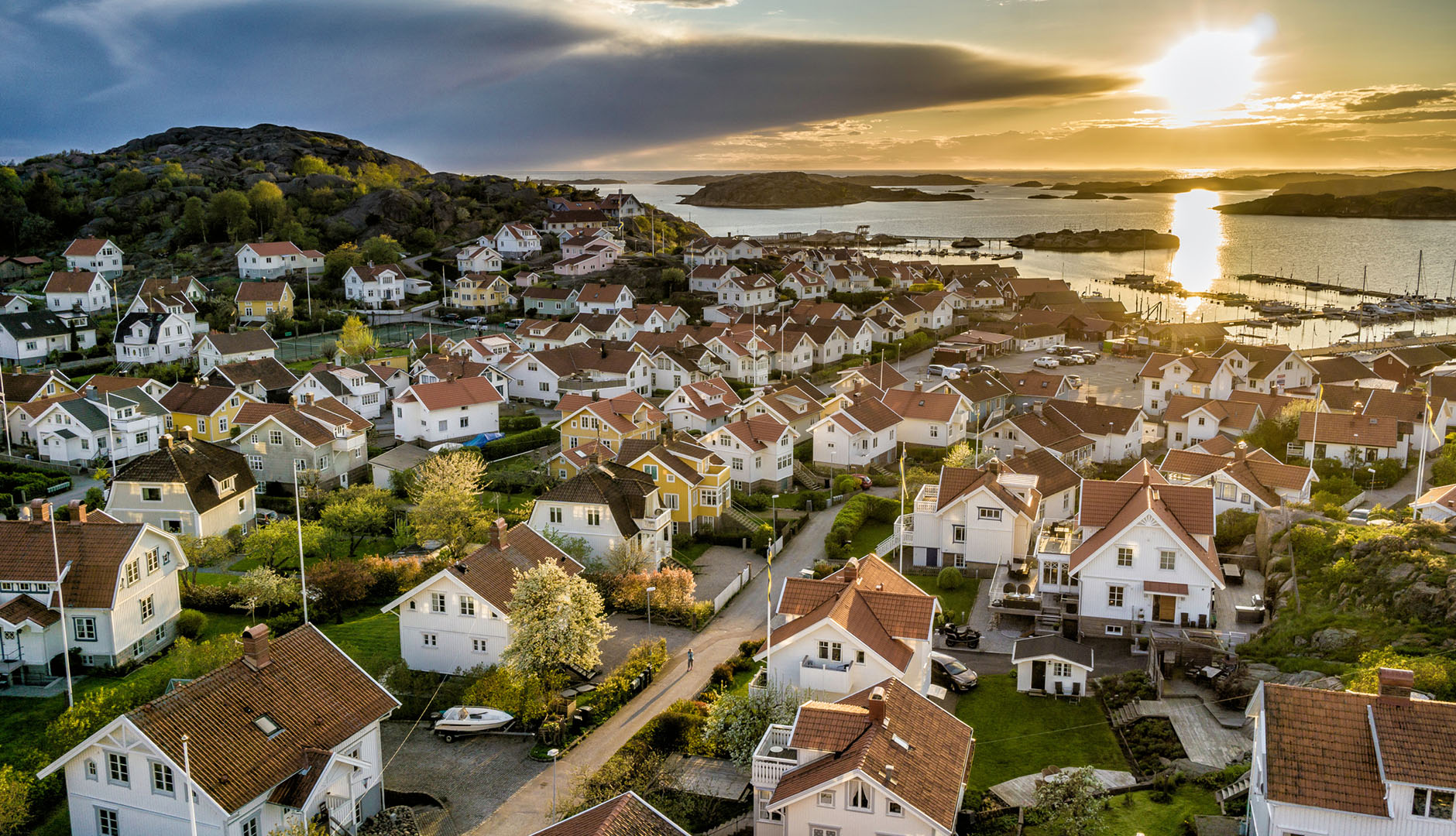 Suburb on Sweden's west coast
