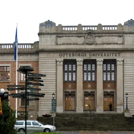 An image of the front of the Unversity of Gothenburg